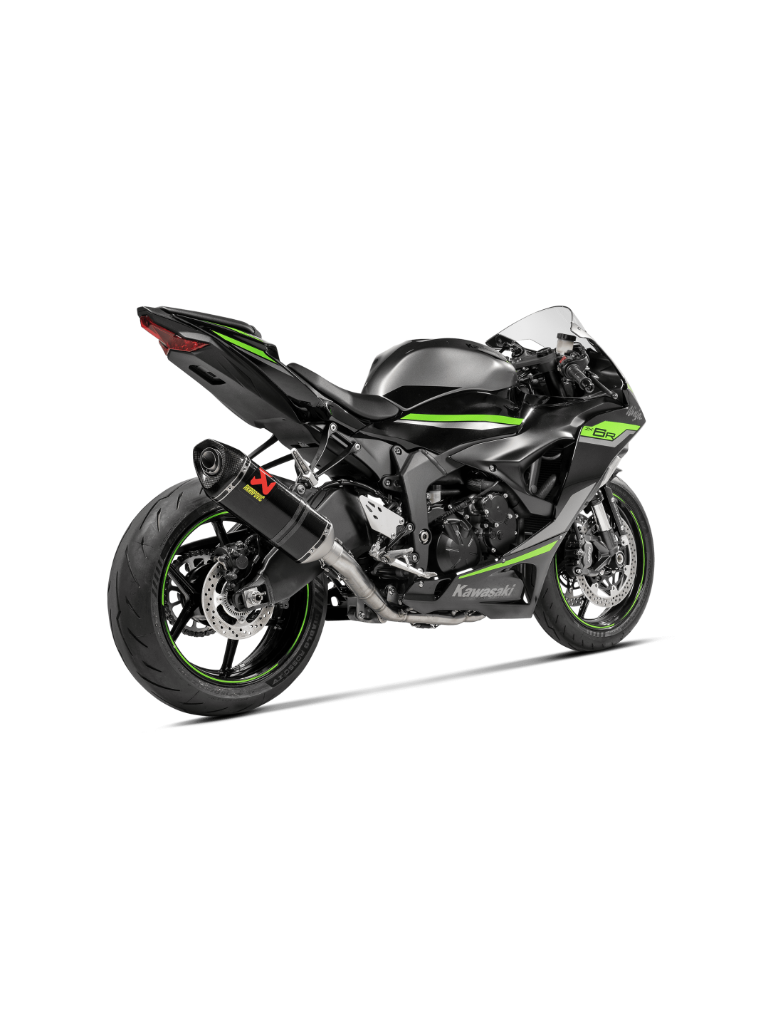 SCARICO AKRAPOVIC Kawasaki Ninja ZX-6R 2024 CARBONIO S-K6SO7-HZC/1 