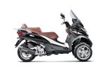 Schalldämpfer Akrapovič Slip-On-Linie Piaggio Mp3 400 Rst (2008 - 2013)