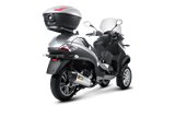 Échappement Silencieux Akrapovič Ligne À Enfiler Piaggio Mp3 400-400 Lt (2008 - 2013)