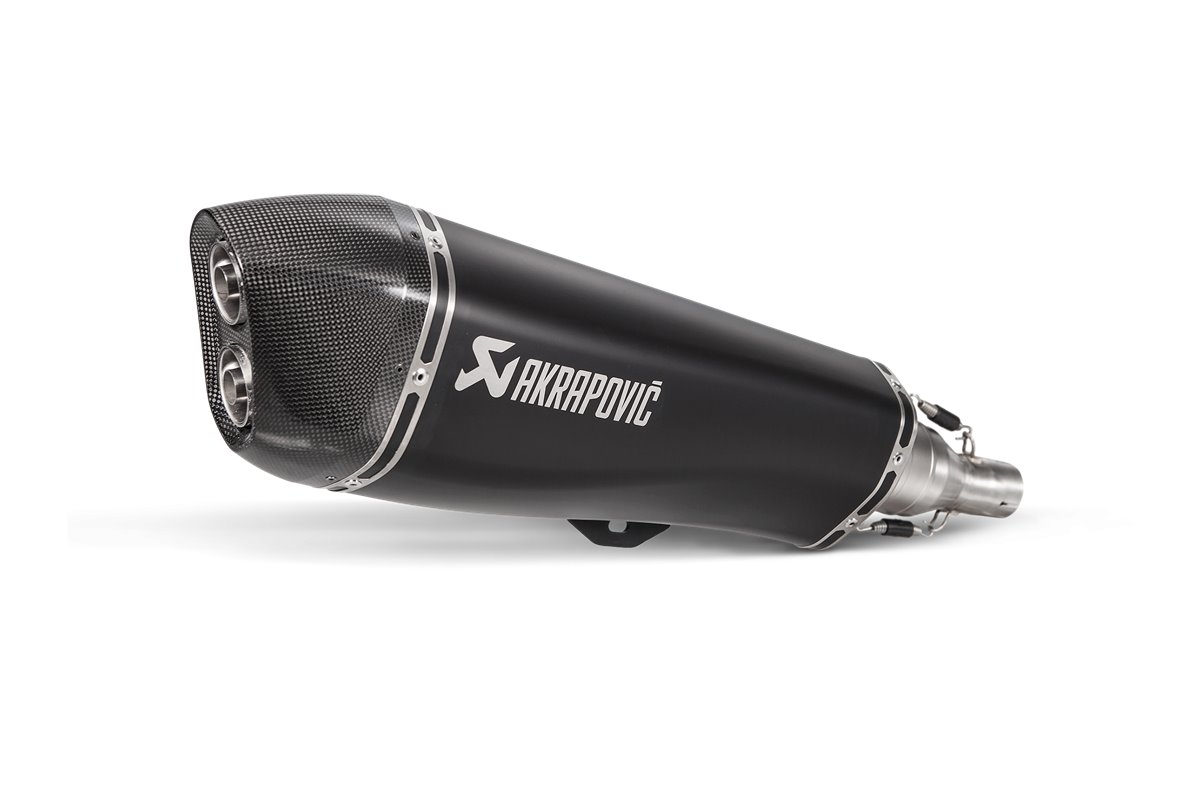 Scarico Terminale Akrapovic S-PI5SO1-HRAASSBL Ss Piaggio Mp3 500-500 Lt - Hpe 2008 - 2020