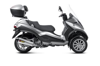 Schalldämpfer Akrapovič Slip-On-Linie Piaggio Mp3 500-500 Lt - Hpe (2008 - 2016)