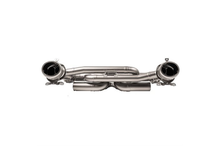 Exhaust Akrapovic Slip-On PORSCHE 911 CARRERA 4 01-19