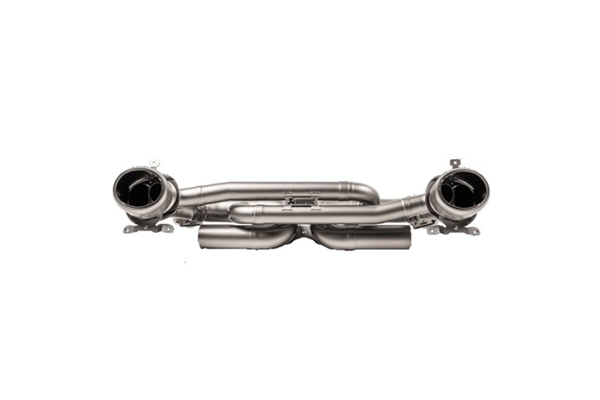 Échappement Akrapovic Slip-On PORSCHE 911 CARRERA 4S 01-19