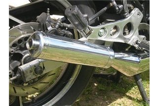 Komplette Auspuffanlage Jl Exhausts Poliertem Edelstahl Yamaha Rz350Ypvs