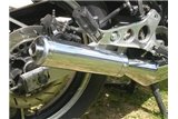 Komplette Auspuffanlage Jl Exhausts Poliertem Edelstahl Yamaha Rz350Ypvs