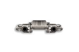 Exhaust Akrapovic Slip-On Race PORSCHE 718 BOXSTER 01-20 - 02-20