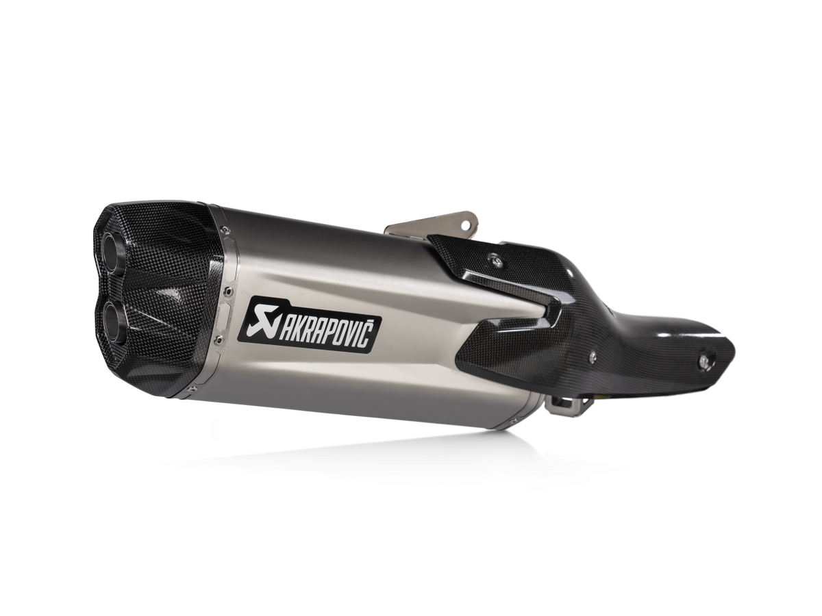 SCARICO TERMINALE AKRAPOVIC S-H11SO3-HGIT in titanio Honda NT1100 2022-2024
