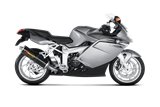 Scarico Terminale Akrapovič SS-B12SO1-HC Linea Slip On Carbonio Bmw K 1200 S 2005 - 2008