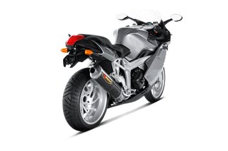 Scarico Terminale Akrapovič SS-B12SO1-HC Linea Slip On Carbonio Bmw K 1200 S 2005 - 2008