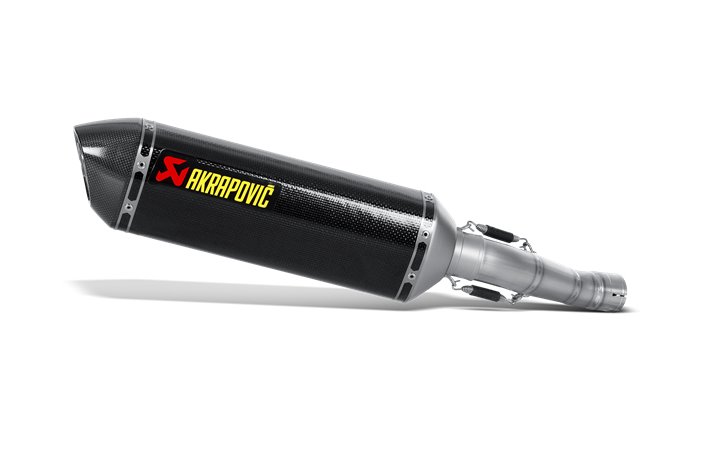 Silencer Exhaust Akrapovič Slip-On Line Carbon Suzuki Gsx-R 600 (2008 - 2010)