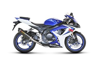 Scarico Terminale Akrapovic S-S6SO3-HZC in Carbonio Suzuki Gsx-R 600 2006 - 2007