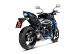 Scarico Terminale Akrapovic S-S10SO15-HAPT/1 in Titanio Suzuki Gsx-S 1000 - 1000 Gt - 950 2015 - 2020