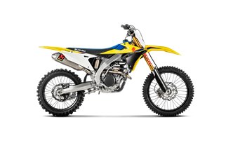 Système Complet D'Échappement Akrapovič Ligne Évolution Suzuki Rm-Z 250 (2019 - 2023)