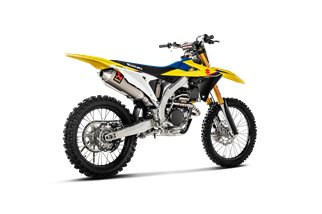 Système Complet D'Échappement Akrapovič Ligne Évolution Suzuki Rm-Z 250 (2019 - 2023)