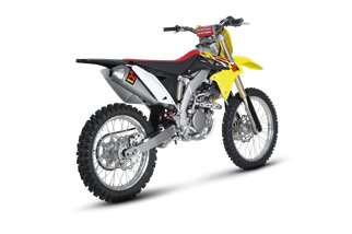 Schalldämpfer Akrapovič Slip-On-Linie Suzuki Rm-Z 250 (2010 - 2018)