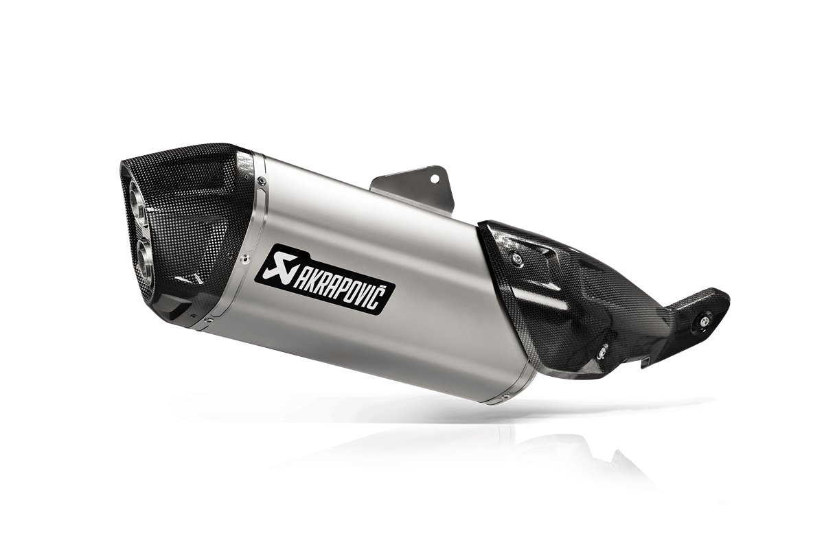 Scarico Terminale Akrapovic S-S8SO1-HAFT in titanio Suzuki V-STROM 800DE 2022-2024