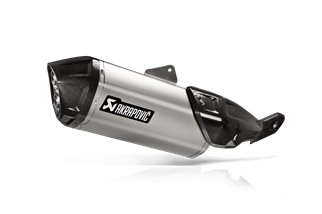 Sistema di Scarico Terminale Akrapovic S-S8SO1-HAFT in titanio Suzuki V-STROM 800DE 2022-2024