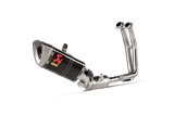 Sistema di Scarico Completo Akrapovic S-S8R1-EEC in carbonio Suzuki GSX-8S/8R 2022-2024