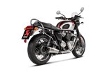 Silencer Exhaust Akrapovič Slip-On Line Titanium Triumph Bonneville T120 (2016 - 2020)