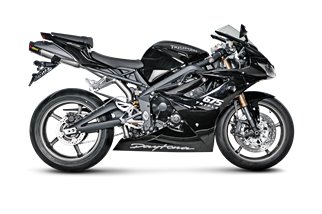 Silencer Exhaust Akrapovič Slip-On Line Titanium Triumph Daytona 675 (2006 - 2012)