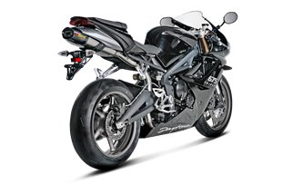 Silencer Exhaust Akrapovič Slip-On Line Titanium Triumph Daytona 675 (2006 - 2012)