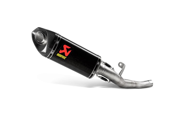 Scarico Terminale Akrapovic S-T7SO3-APC Carbonio Triumph Street Triple 765 S - R - Rs 2020 - 2022