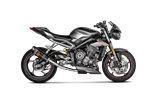 Schalldämpfer Akrapovič Slip-On-Linie Triumph Street Triple 765 S - R - Rs (2017 - 2019)