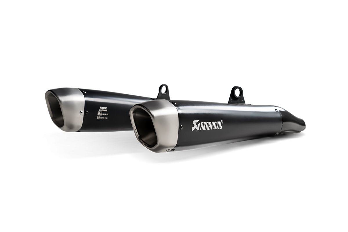 Silencer Exhaust Akrapovič Slip-On Line Titanium Triumph Street Twin (2016 - 2020)