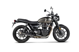 Silencer Exhaust Akrapovič Slip-On Line Titanium Triumph Street Twin (2016 - 2020)