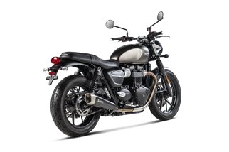 Silencer Exhaust Akrapovič Slip-On Line Titanium Triumph Street Twin (2016 - 2020)