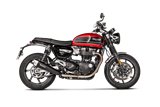 Schalldämpfer Akrapovič Slip-On-Linie Triumph Thruxton 1200 - R - Rs (2016 - 2020)