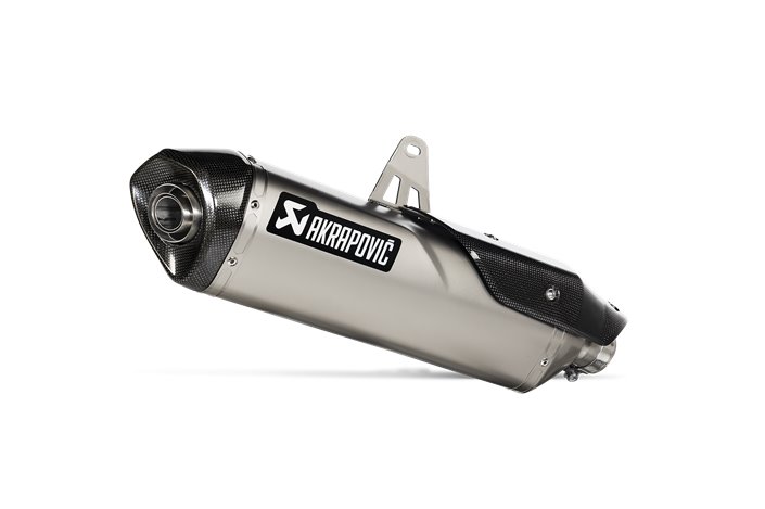 Scarico Terminale Akrapovic S-T9SO3-HRT in Titanio Triumph Tiger 850 - 900 2020 - 2024