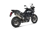 Silencer Exhaust Akrapovič Slip-On Line Titanium Triumph Tiger 850 - 900 (2020 - 2023)