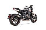 Full System Exhaust Akrapovič Racing Line Titanium Triumph Trident 660 (2021 - 2023)