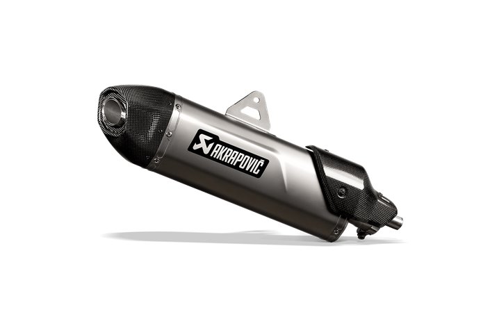 Sistema di Scarico Terminale Akrapovic S-T12SO6-HJA in titanio TRIUMPH Tiger 1200 GT / Rally 2022-2024