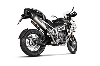 Sistema di Scarico Terminale Akrapovic S-T12SO6-HJA in titanio TRIUMPH Tiger 1200 GT / Rally 2022-2024