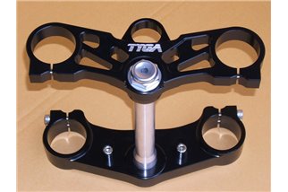 Kit té de fourche cnc noir Tyga Suzuki RGV250 VJ22