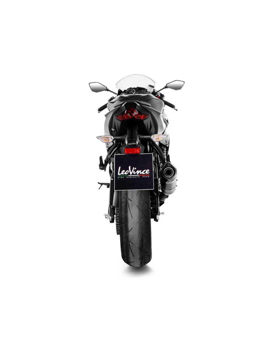 Sistema Di Scarico Terminale Leovince Eu Lv One Evo Carbon Fiber Triumph Street Triple