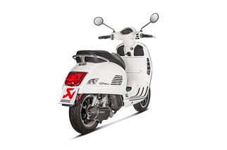 Silencer Exhaust Akrapovič Slip-On Line Ss Vespa Gts Super 125 - Sport - Tech (2021 - 2023)