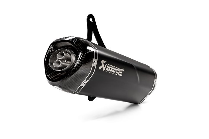 Scarico Terminale Akrapovic S-VE3SO9-HRSSBL Ss Vespa Gts Super 300 - Sei Giorni - Tech 2008 - 2020