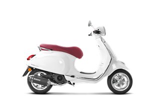 Komplette Auspuffanlagen Akrapovič Rennstrecke Vespa Primavera 150Ie 3V (2017 - 2020)