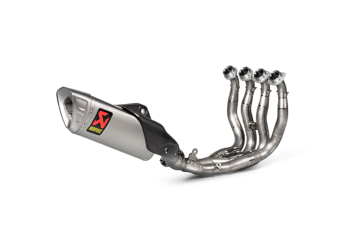 Sistema Di Scarico Completo Akrapovic S-Y10E6-APLT in Titanio Yamaha R1 2015 - 2024