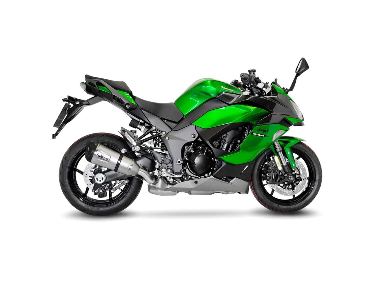 Sistema di Scarico Terminale LeoVince 14337STU FACTORY S TITANIUM per KAWASAKI NINJA 1000 SX/TOURER 2020 - 2023