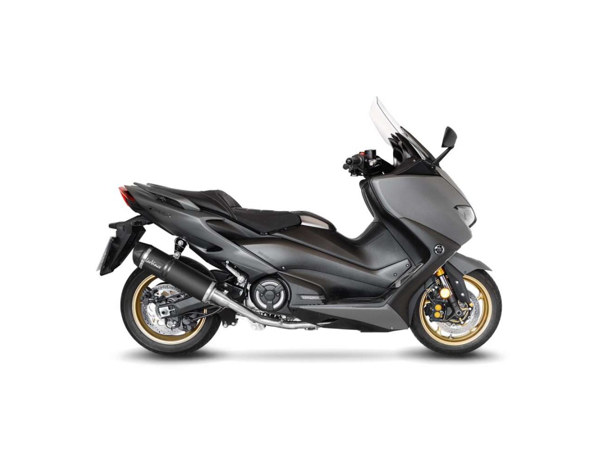 Sistema di Scarico Terminale LeoVince 14342EBU LV ONE EVO BLACK EDITION YAMAHA T-MAX 560/TECH MAX 2020 - 2023