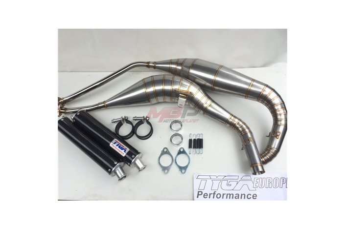 Exhausts Expansions Chambers Pipes Suzuki Rgv 250 Vj22 Gp Tyga Performances Silencer Carbon Steel