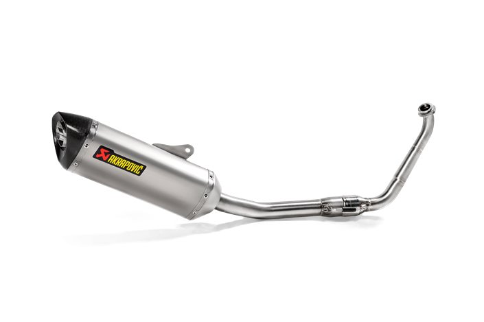 Sistema Di Scarico Completo Akrapovic S-Y125R6-HZT in Titanio Yamaha Mt-125 2020 - 2020