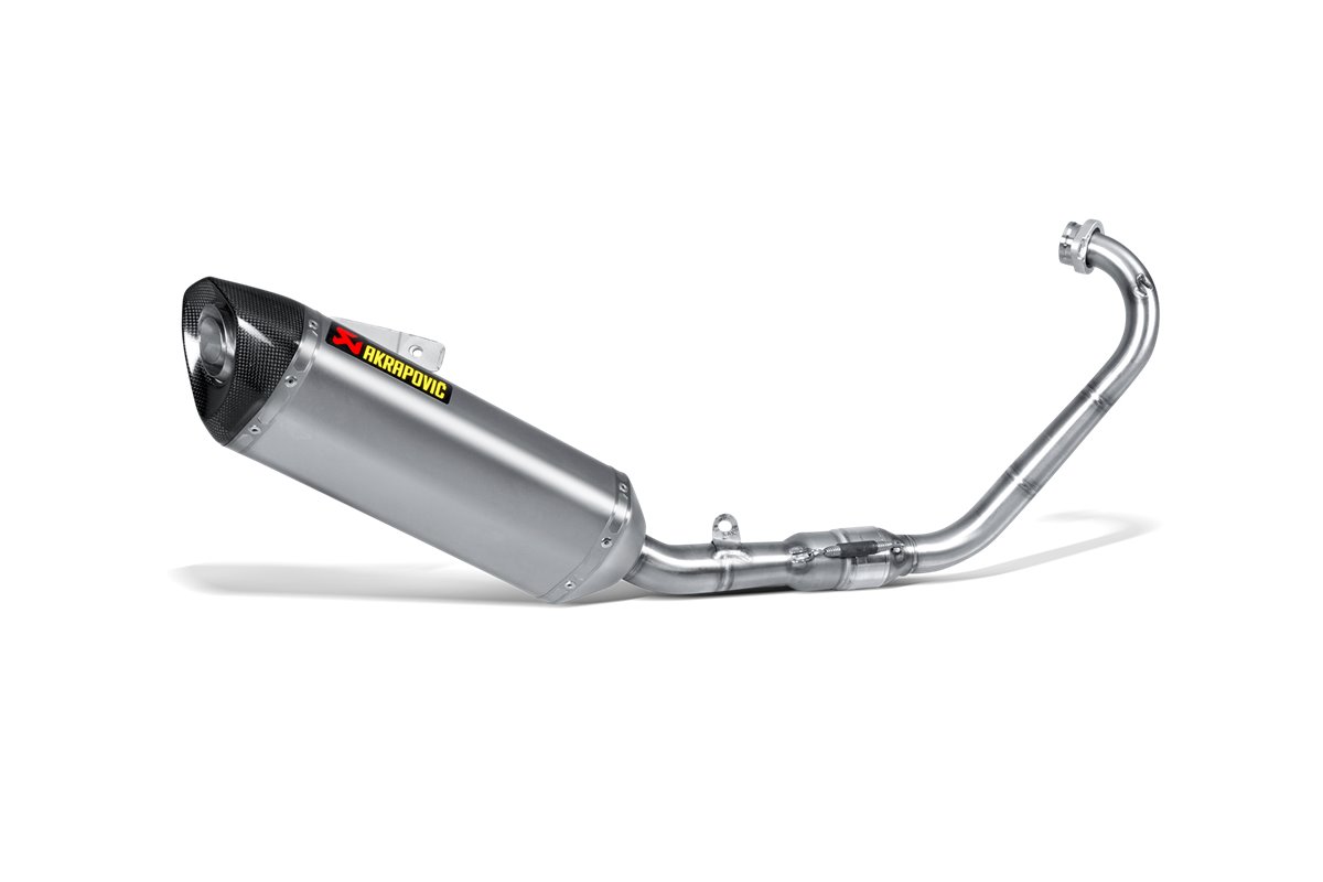 Full System Exhaust Akrapovič Racing Line Titanium Yamaha Mt-125 (2014 - 2019)