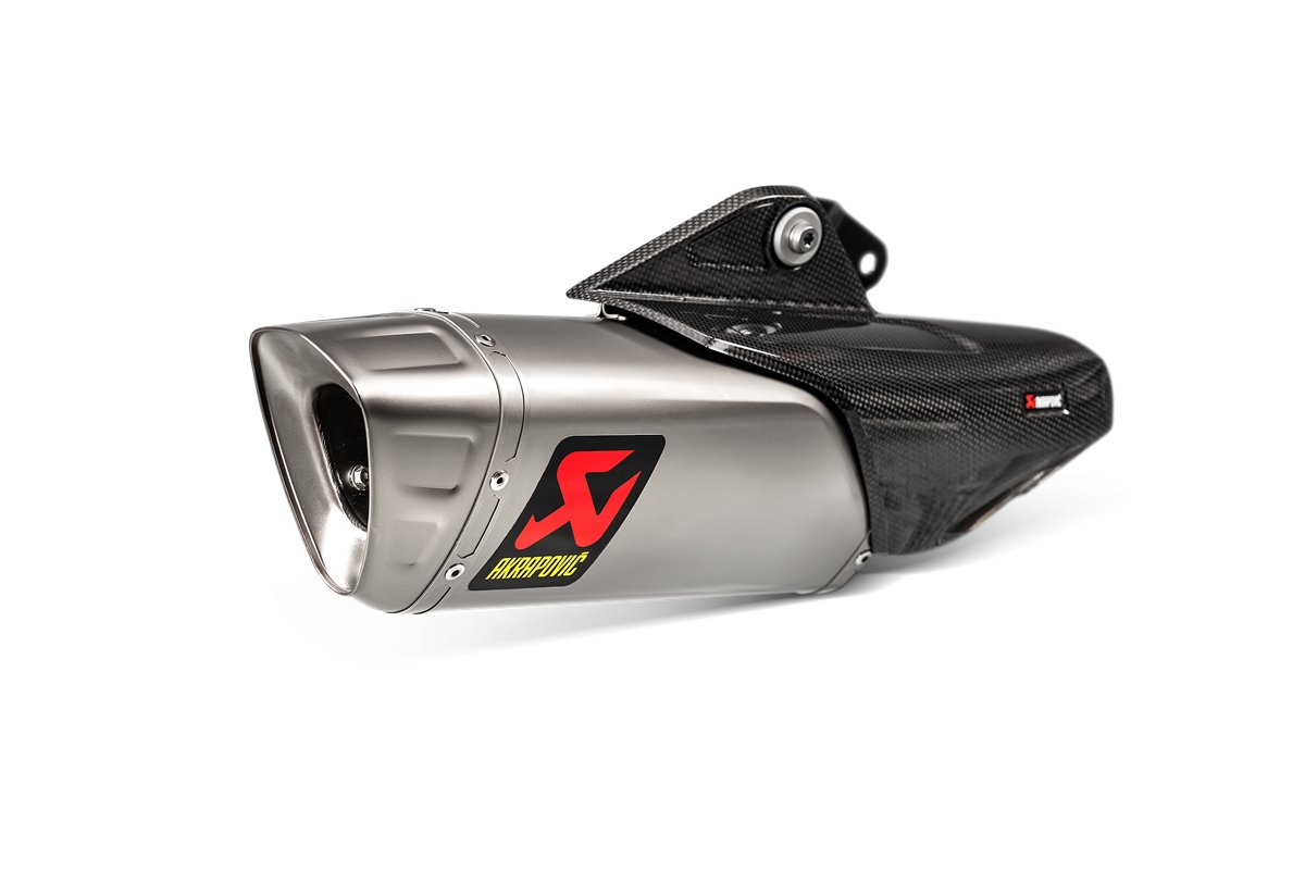 Scarico Terminale Akrapovic S-Y10SO18-HAPLT in Titanio Yamaha R1 2015 - 2024