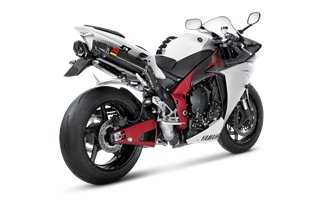 Scarichi Terminali Akrapovic S-Y10SO10-HZC in Carbonio Yamaha R1 2009 - 2014