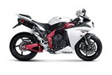 Scarichi Terminali Akrapovic S-Y10SO10-HZC in Carbonio Yamaha R1 2009 - 2014